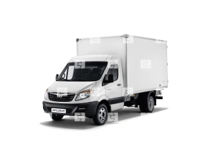 Промтоварный фургон (плакметалл) на базе шасси Sollers Atlant L4 3.5т